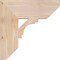 Ekena Millwork Merced Slat Smooth Bracket, Douglas Fir, 5 1/2"W x 18"D x 18"H BKT06X18X18MRC06SDF - alternate 2